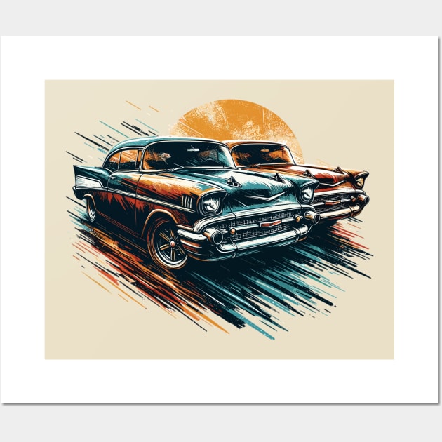 Chevy Bel Air Wall Art by Vehicles-Art